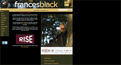 Desktop Screenshot of frances-black.net