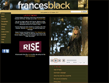 Tablet Screenshot of frances-black.net
